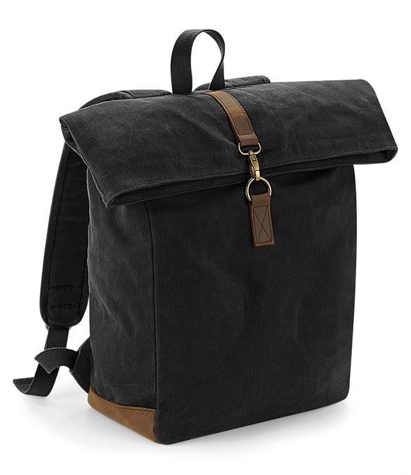 Heritage waxed canvas backpack
