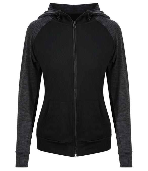 Women's cool contrast zoodie