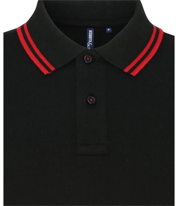 Women's classic fit tipped polo