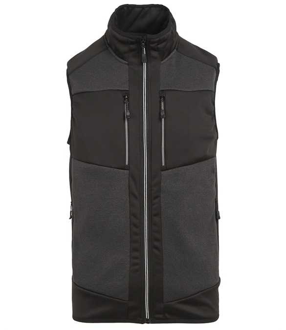E-Volve unisex knit-effect stretch bodywarmer