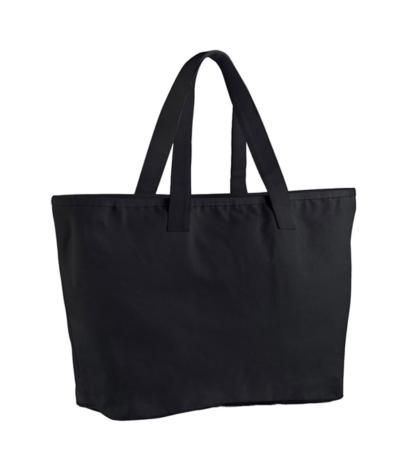 Oversized heavy duty canvas tote bag