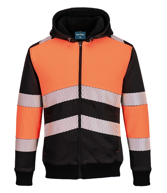 PW3 Hi-vis Class 1 winter hoodie (PW377)