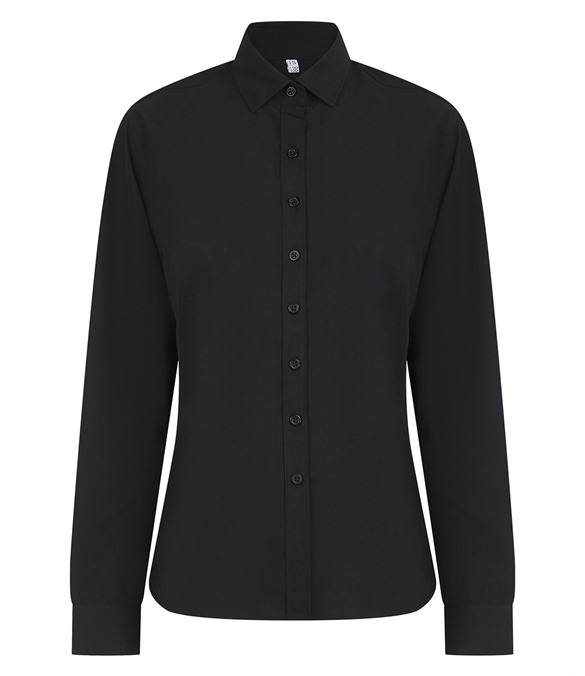 Women?s long sleeve ?cotton-feel? Coolplus? shirt