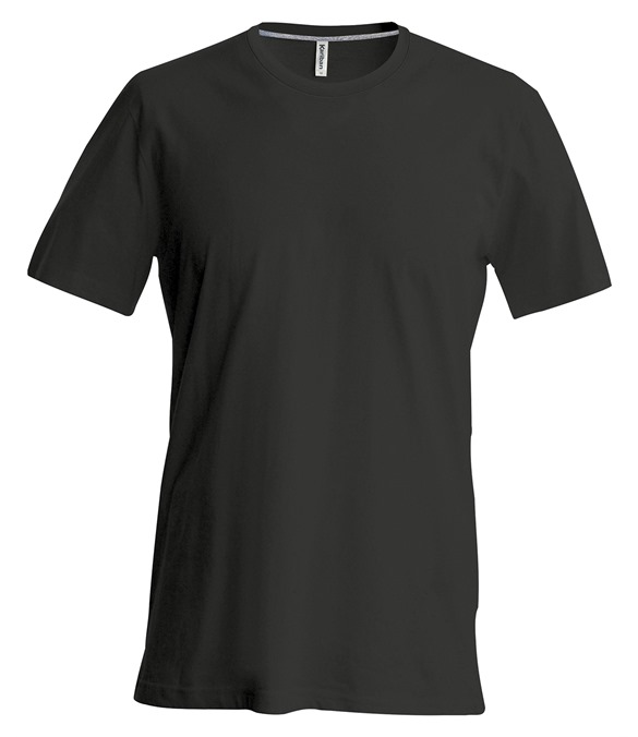 Short-sleeved crew neck T-shirt