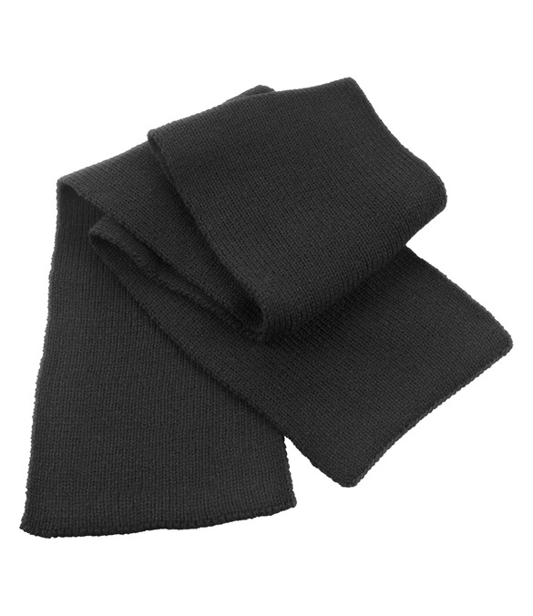 Classic heavy knit scarf