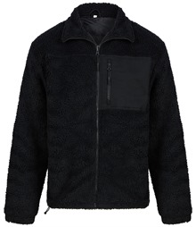 Recycled sherpa fleece