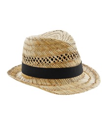 Straw summer trilby