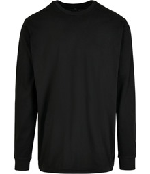 Organic long sleeve with cuff rib