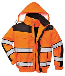 Hi-vis classic bomber jacket (C466)