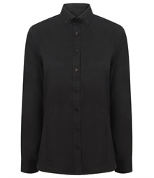 Women's modern long sleeve Oxford shirt