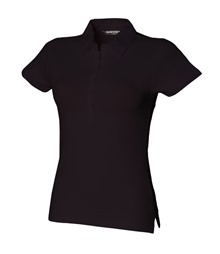 Women's short sleeve stretch polo