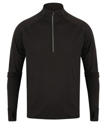 Long-sleeved ? zip top